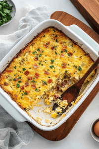 Egg Bacon Breakfast Casserole
