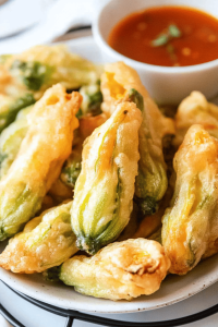 Fried Squash Blossoms