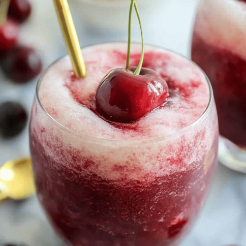 Frozen Cherry Daiquiris