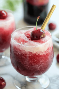 Frozen Cherry Daiquiris