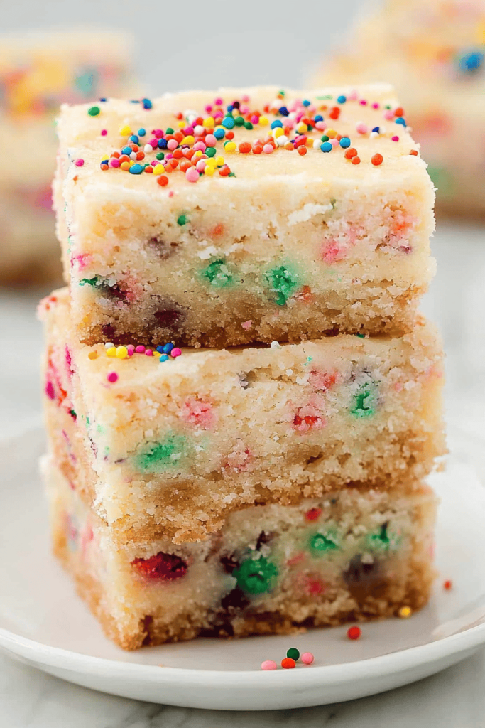Funfetti Cookie Bars