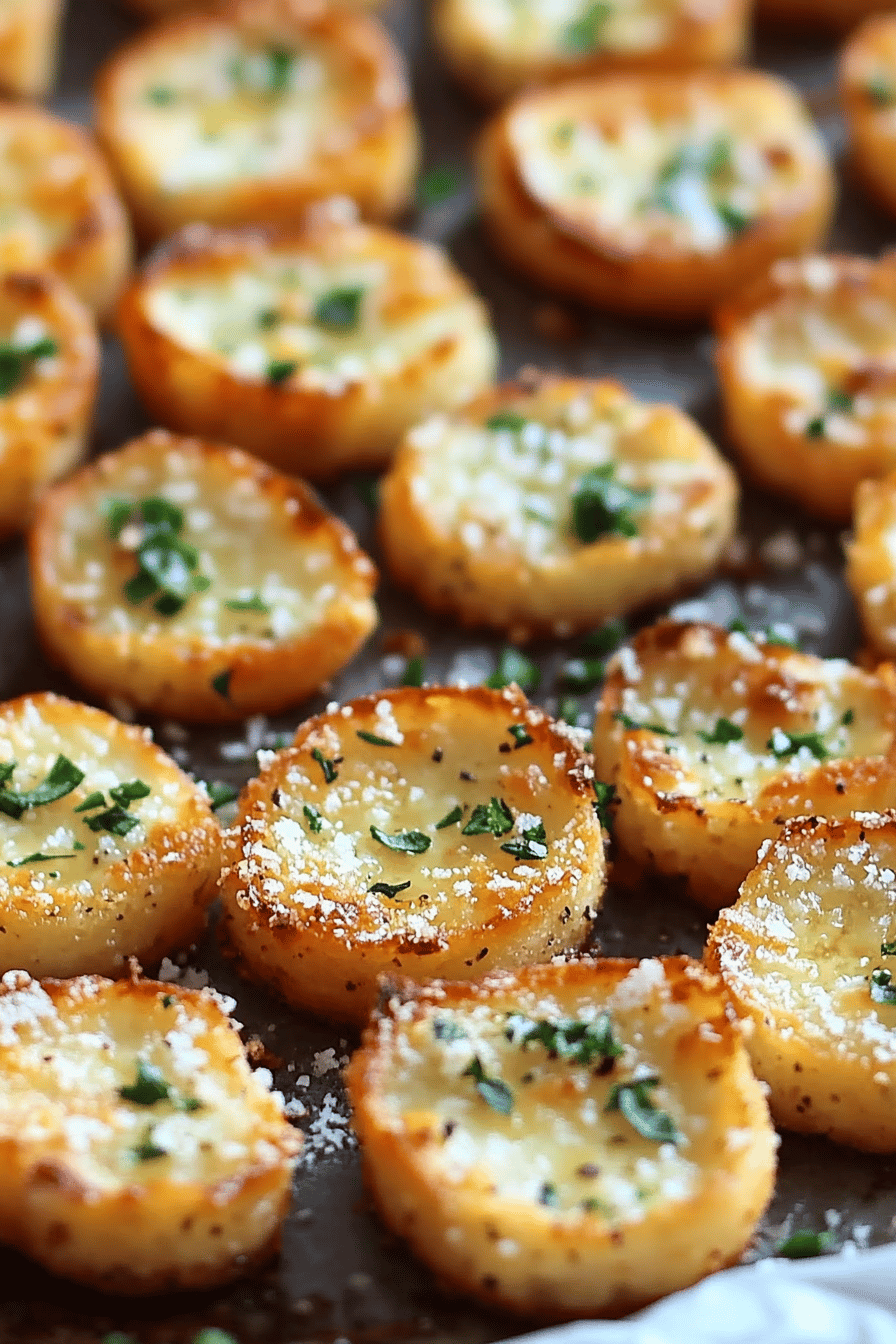 Garlic Bread Ritz Bits final dish beautifully presented and ready to serve