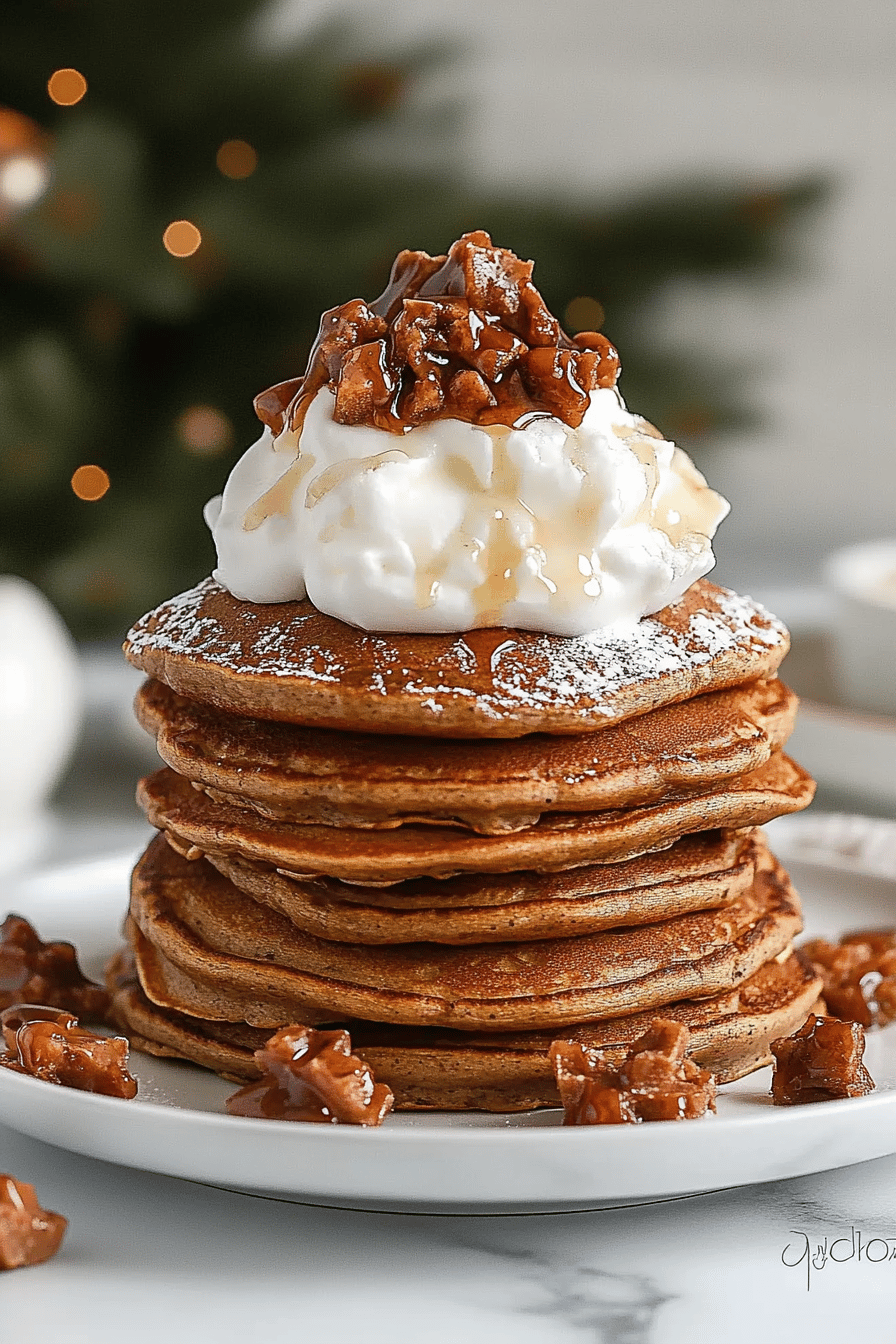Gingerbread Pancakes