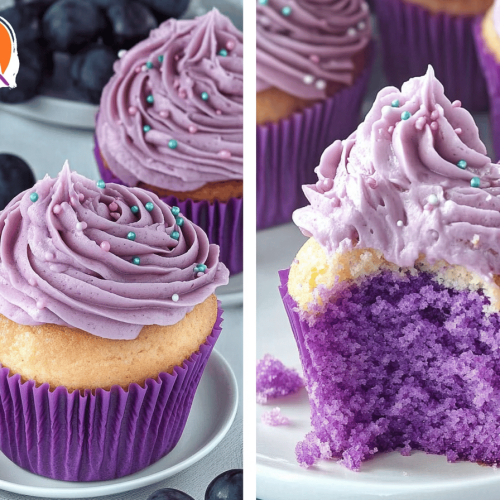 Grape Soda Cupcakes