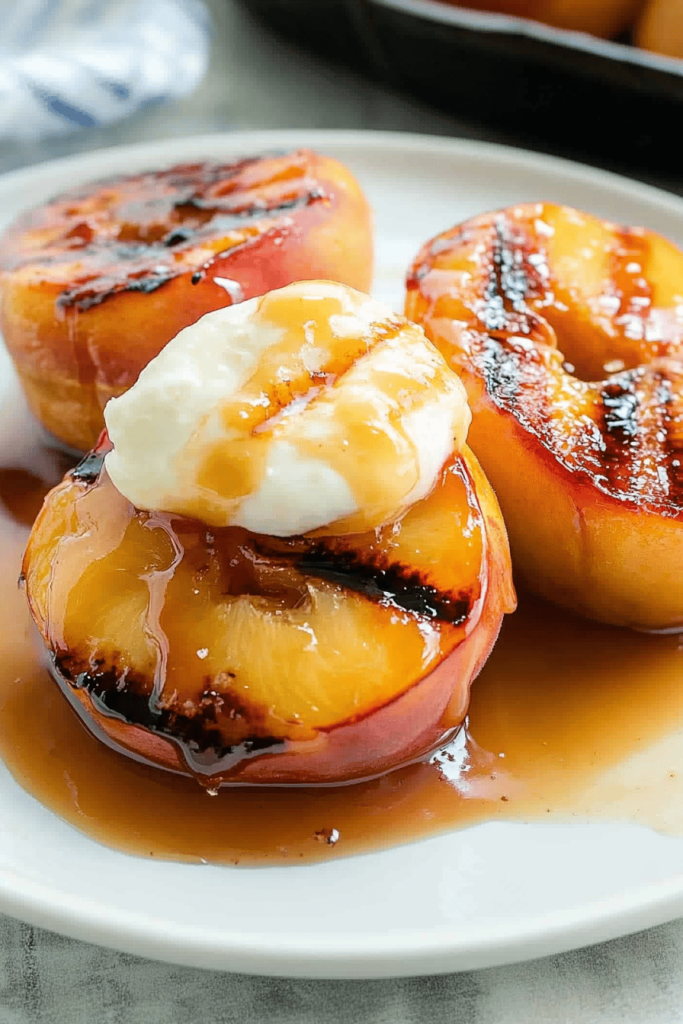 Grilled Peaches