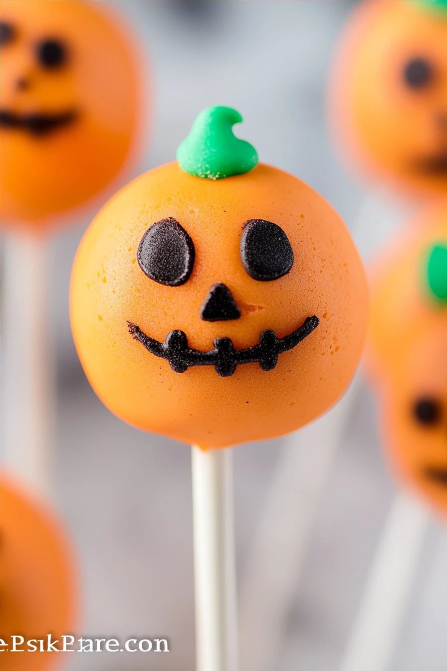 Halloween Cake Pop Recipes slice on plate showing perfect texture and swirl pattern