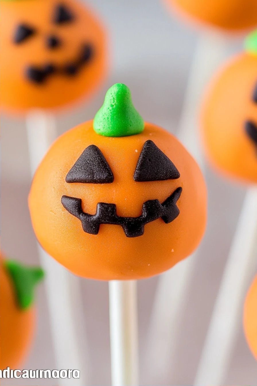 Halloween Cake Pop Recipes final dish beautifully presented and ready to serve