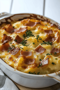 Ham and Potato Au Gratin