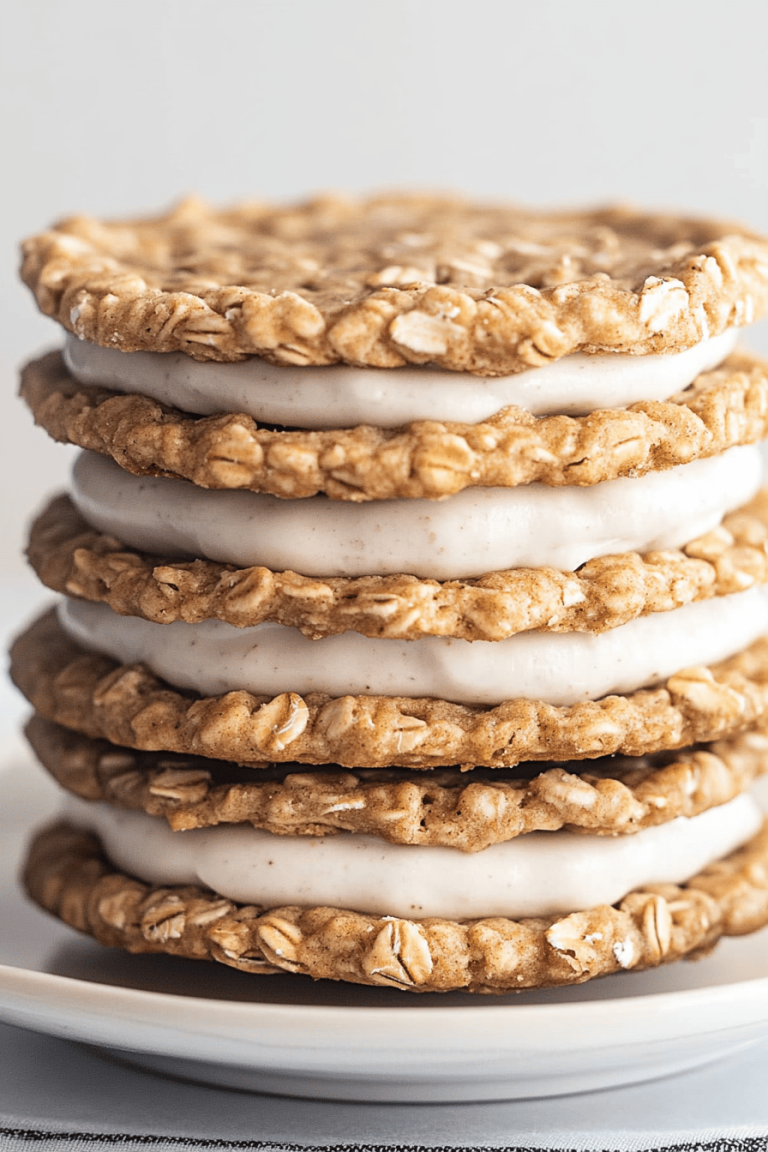 Homemade Oatmeal Cream Pies
