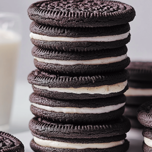 Homemade Oreo Cookies