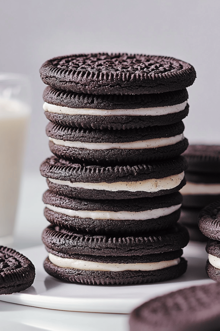 Homemade Oreo Cookies