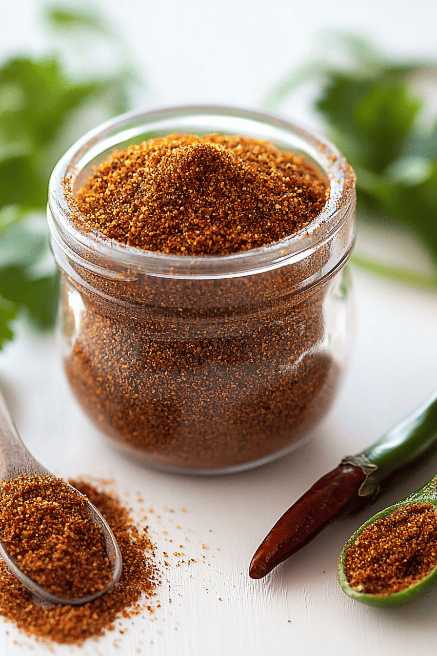 Homemade Taco Seasoning final dish beautifully presented and ready to serve