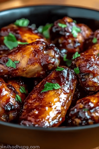 Honey Garlic Jerk Chicken Wings