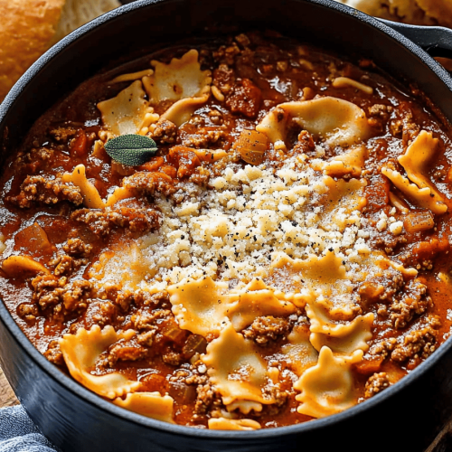 Lasagna Soup