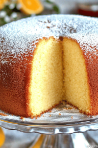 Lemon Pound Cake Recipe