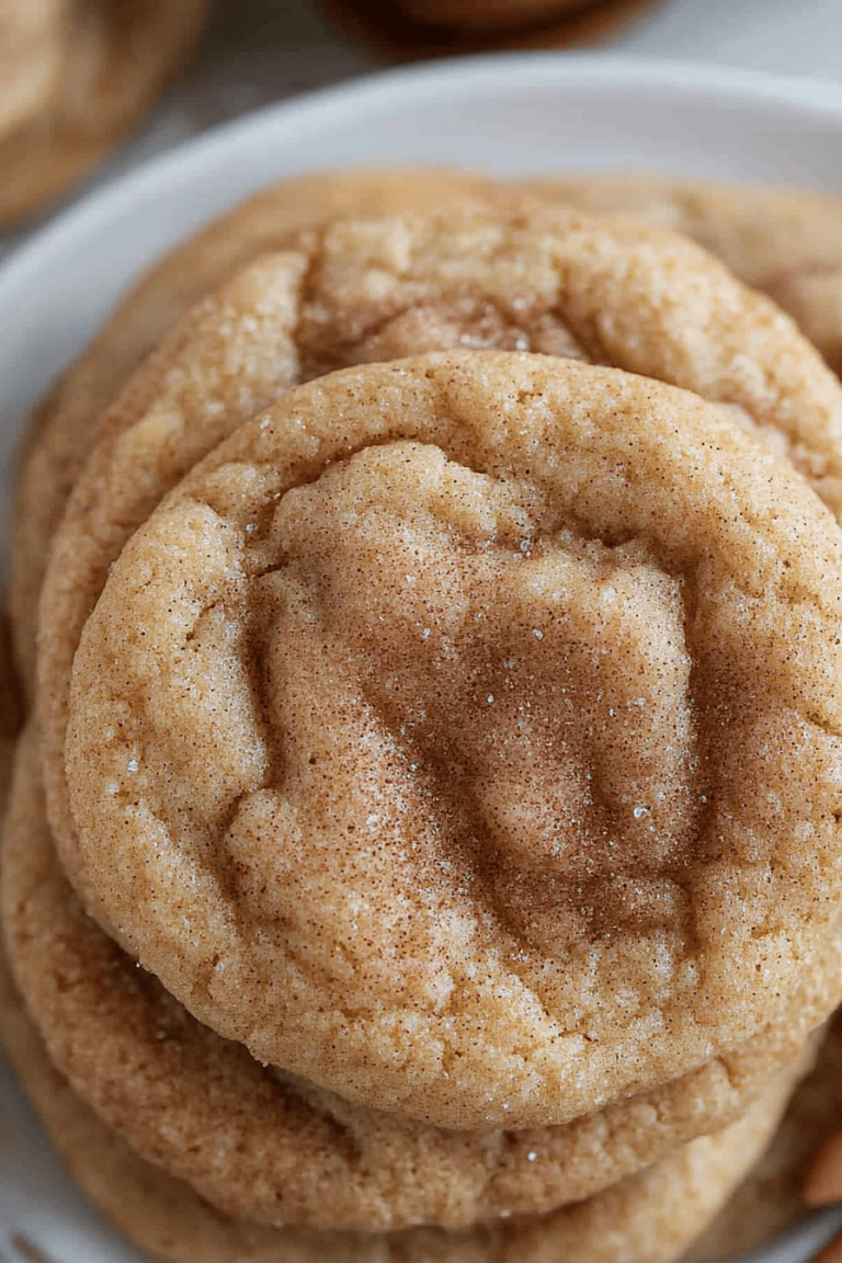 Maple Snickerdoodles