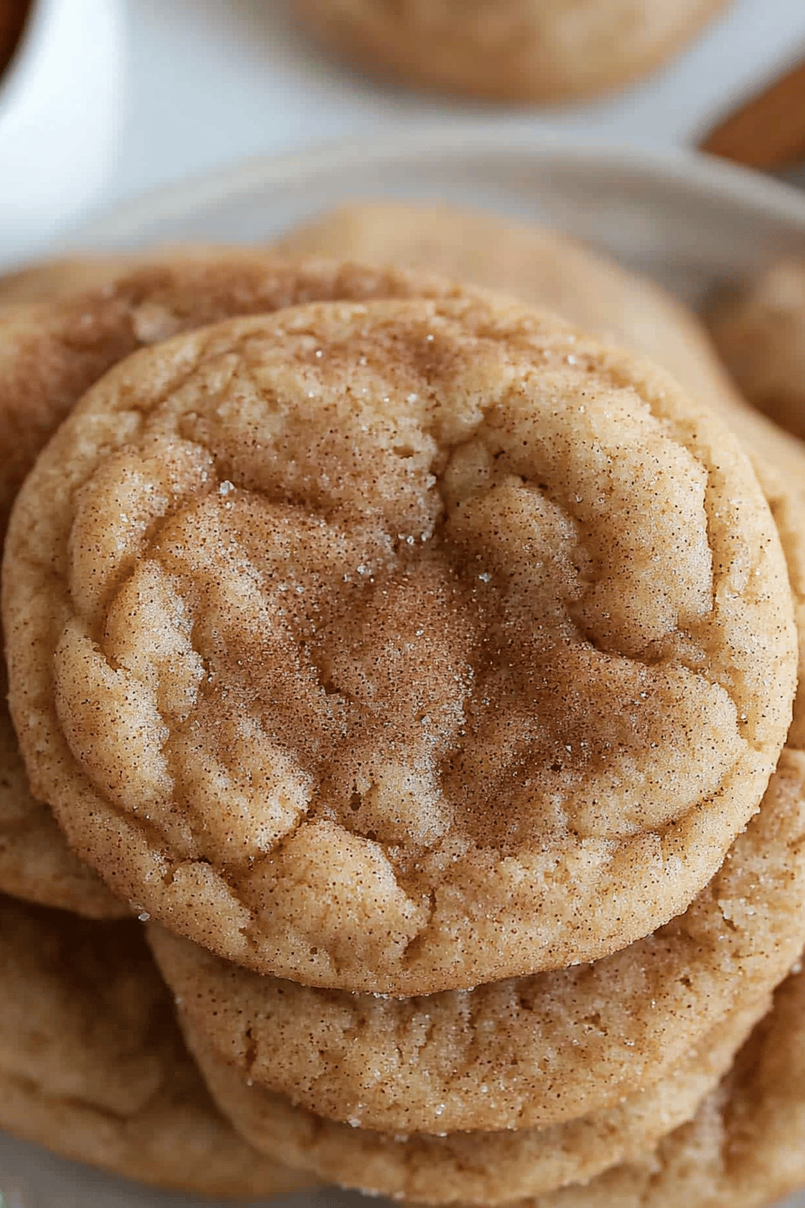 Maple Snickerdoodles final dish beautifully presented and ready to serve