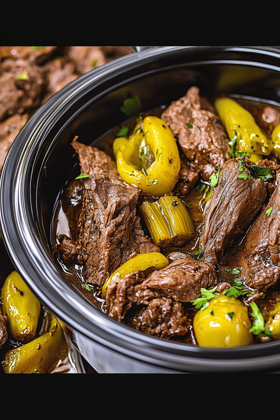 Mississippi Pot Roast final dish beautifully presented and ready to serve