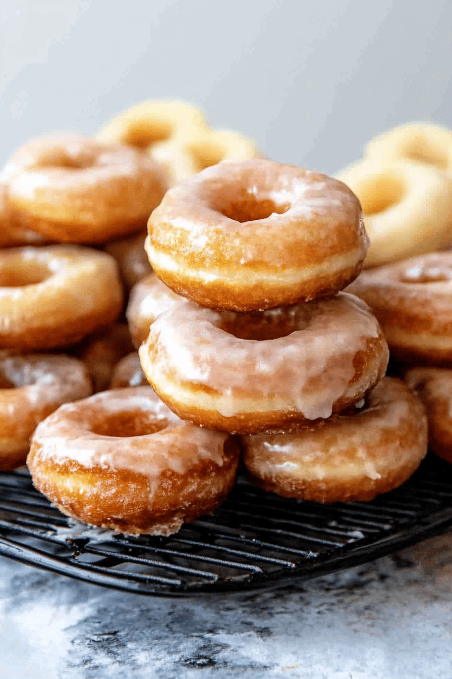 Old-Fashioned Doughnuts Recipe final dish beautifully presented and ready to serve