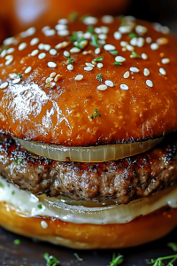 Onion Soup Burgers