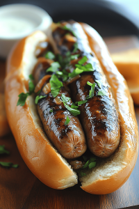 Oven-Braised Beer Brats