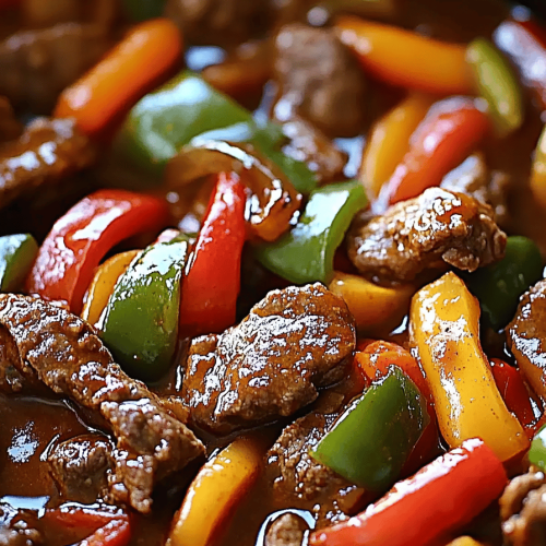 Pepper Steak Crock-Pot