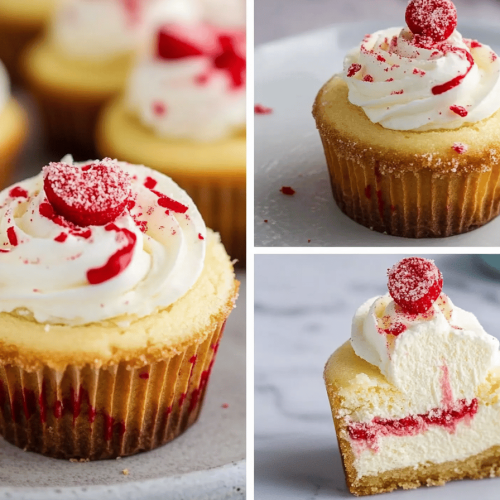 Peppermint Cheesecakes