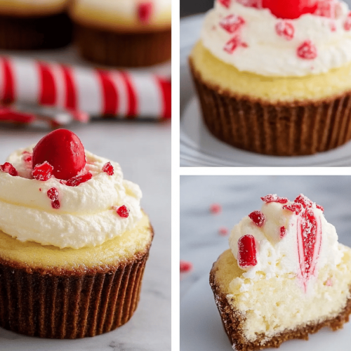 Peppermint Cheesecakes