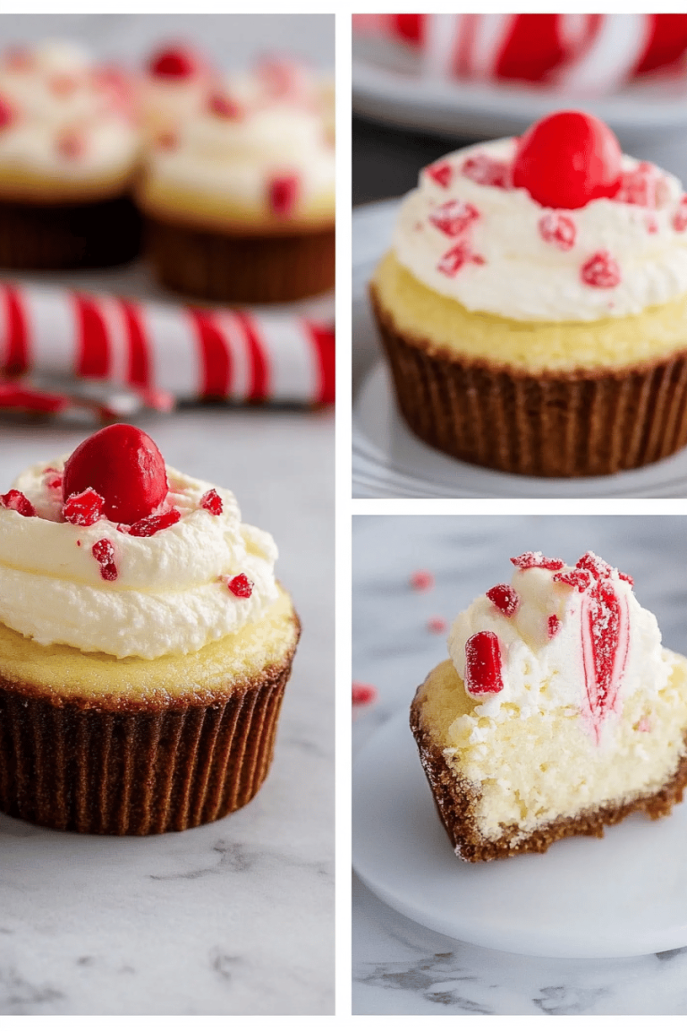 Peppermint Cheesecakes