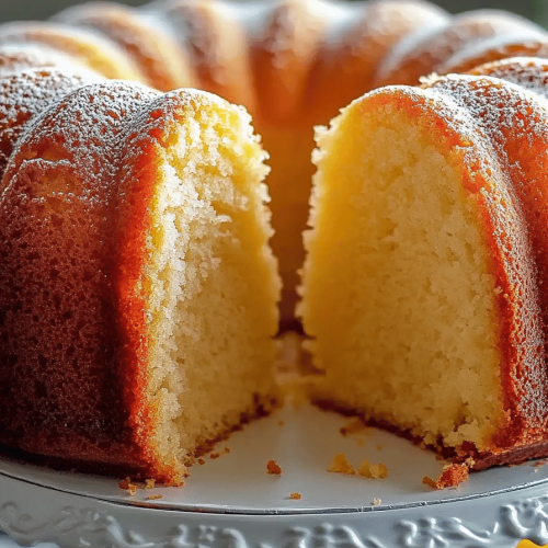 Pound Cake Recipe