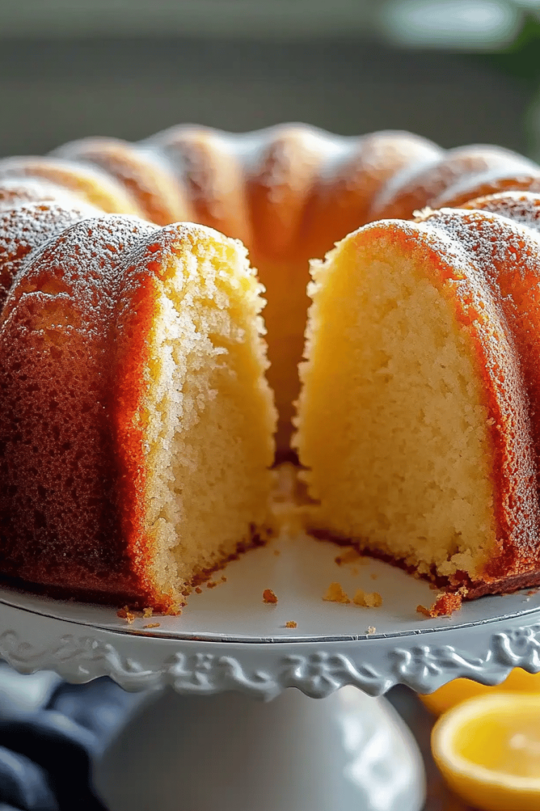 Pound Cake Recipe