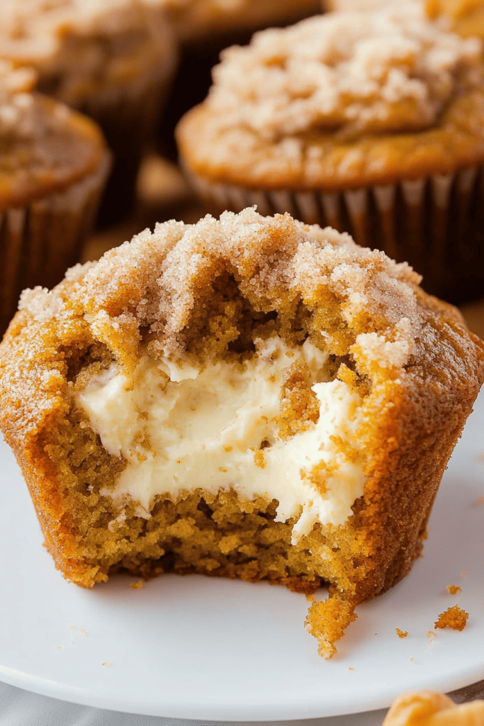 Pumpkin Cream Cheese Muffins