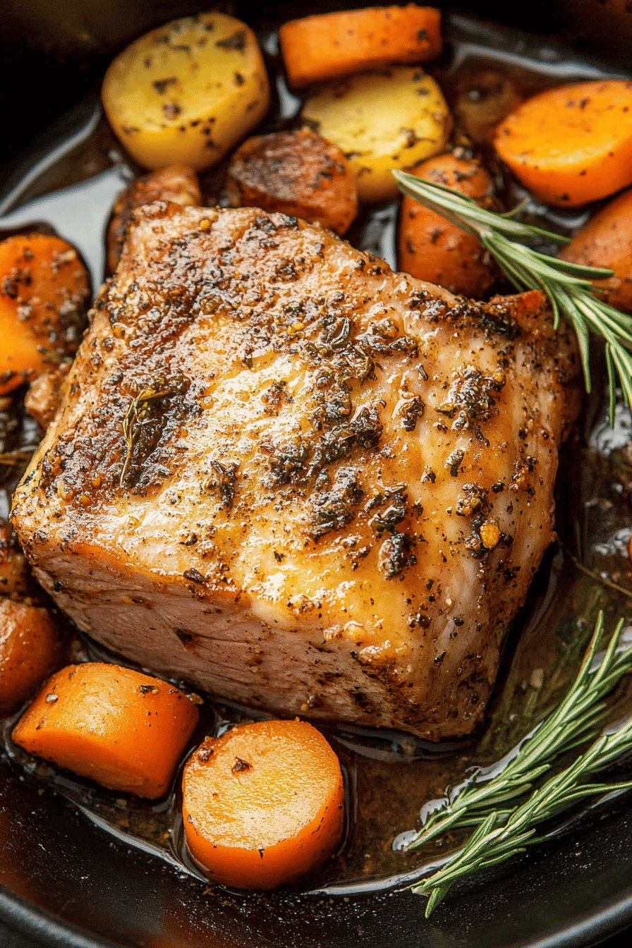 Ranch Pork Loin Recipe final dish beautifully presented and ready to serve