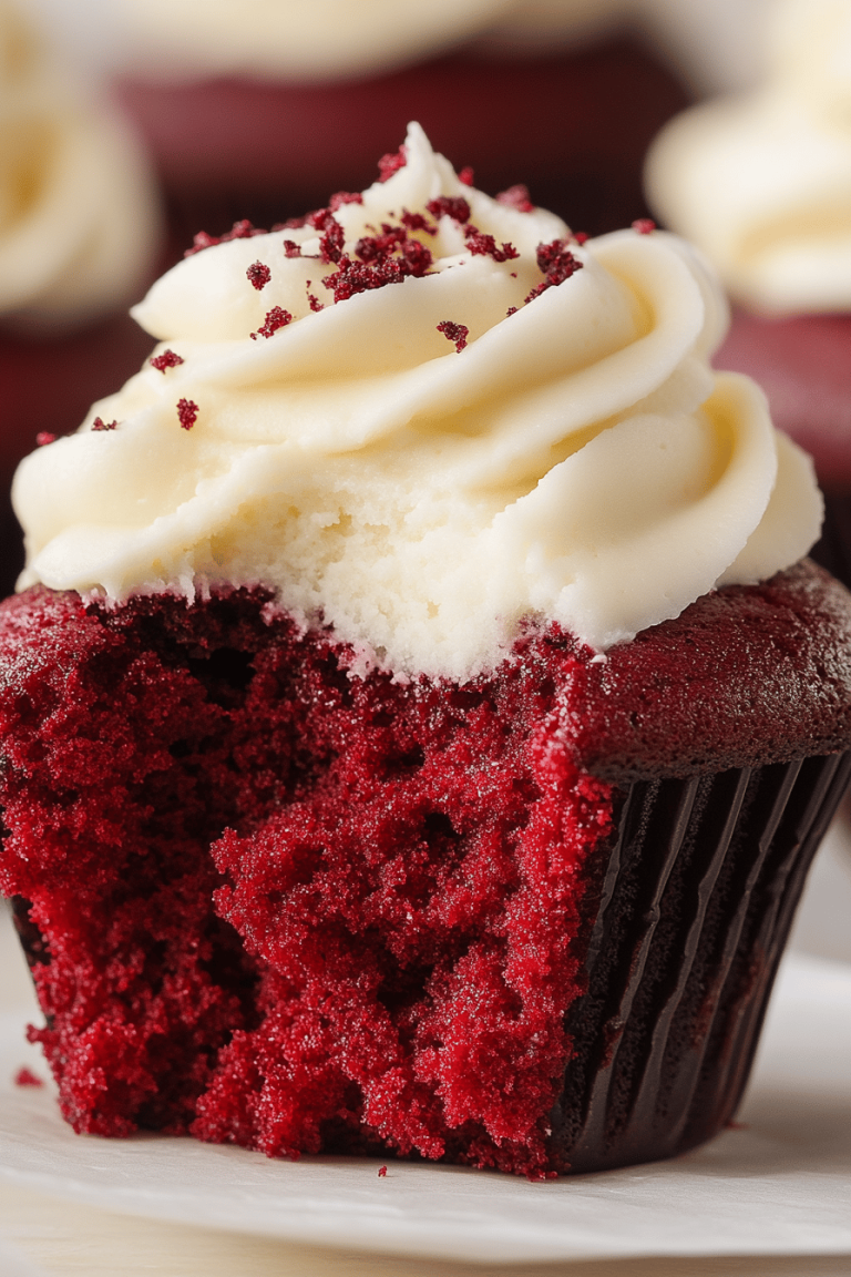 Red Velvet Cupcakes Recipe