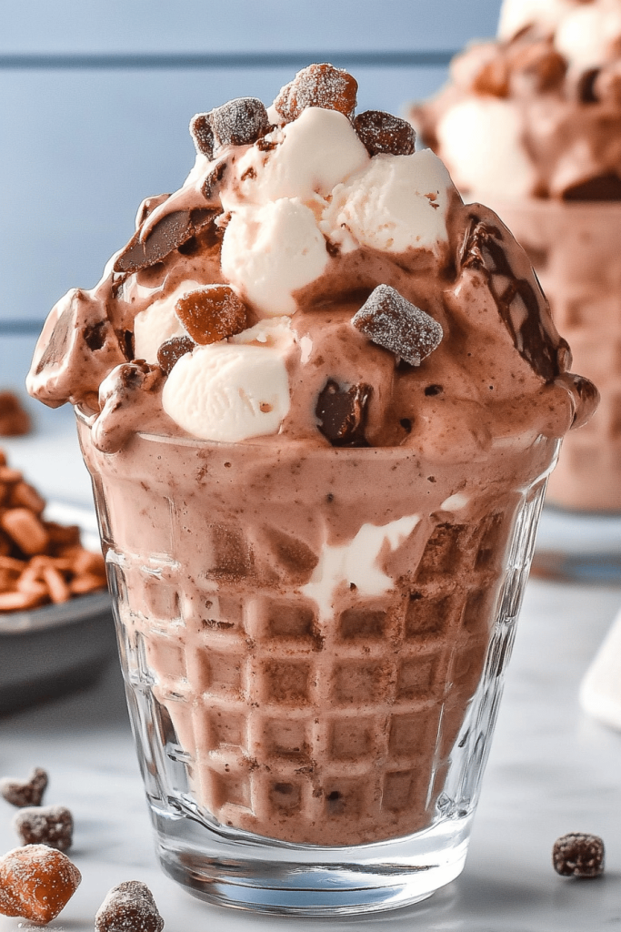 Rocky Road Ice Cream Recipe