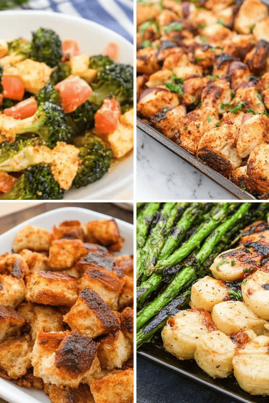 Smoked Side Dishes ingredients organized and measured on kitchen counter