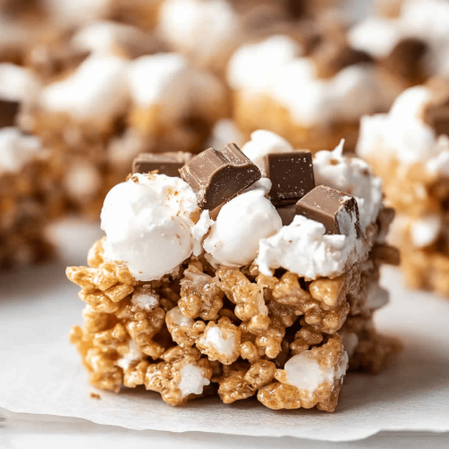 S'mores Rice Krispies Treats