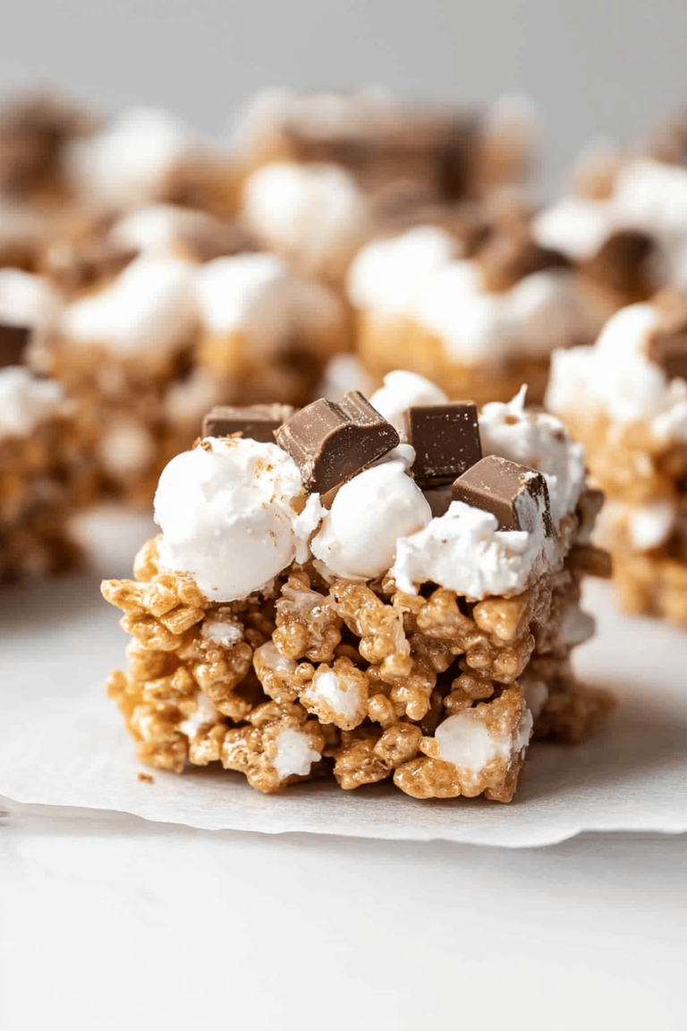 S'mores Rice Krispies Treats