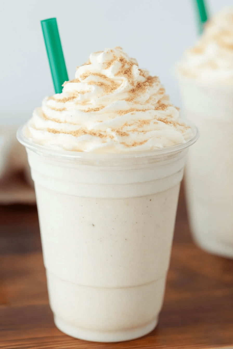 Starbucks Vanilla Bean Frappuccino Recipe
