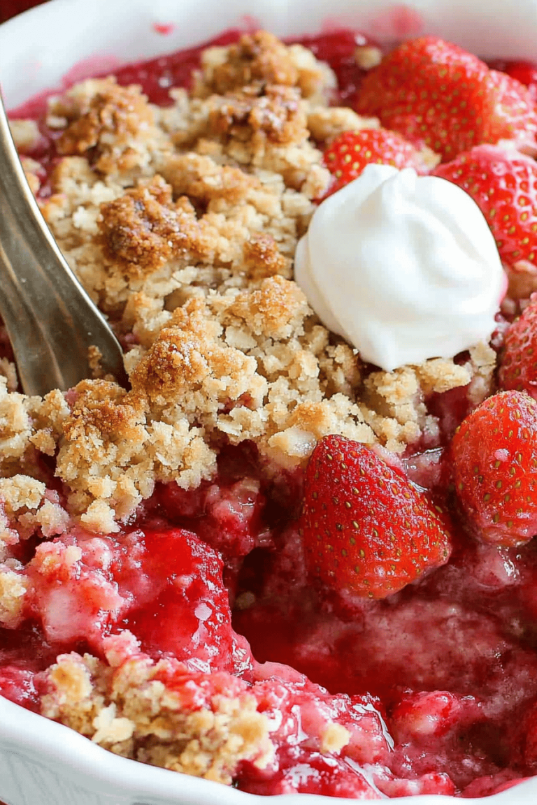Strawberry Crisp Recipe