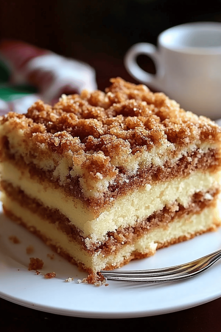 Streusel Coffee Cake Recipe