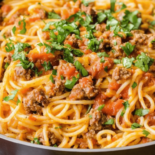 Taco Spaghetti