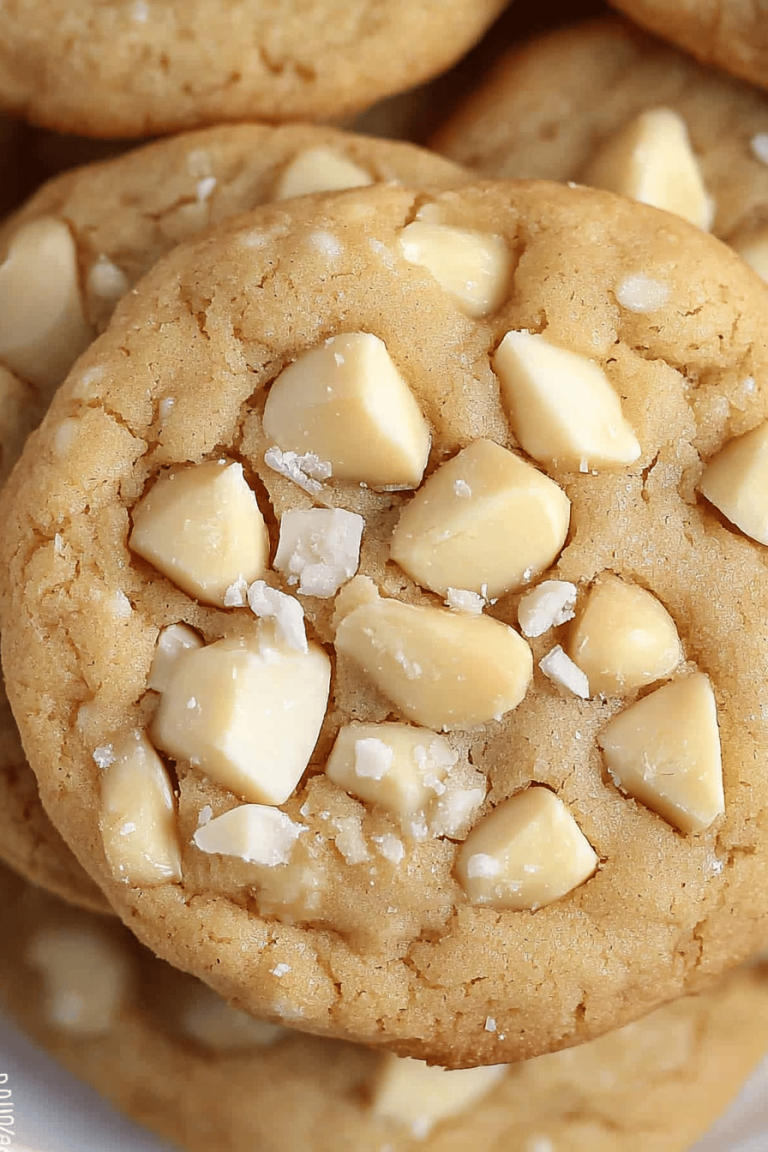 White Chocolate Macadamia Nut Cookies