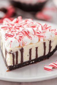 White Chocolate Peppermint Pie