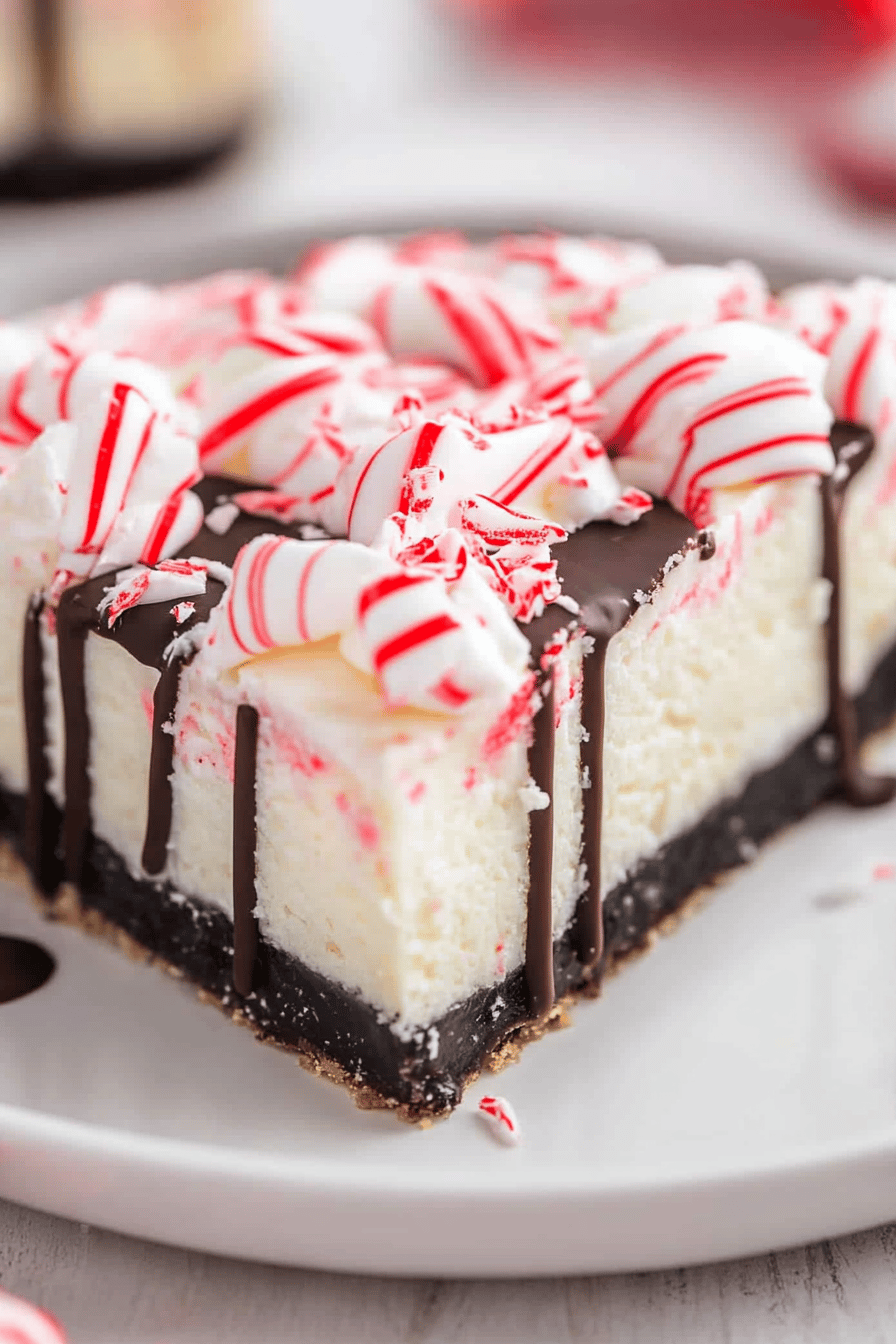 White Chocolate Peppermint Pie ingredients organized and measured on kitchen counter