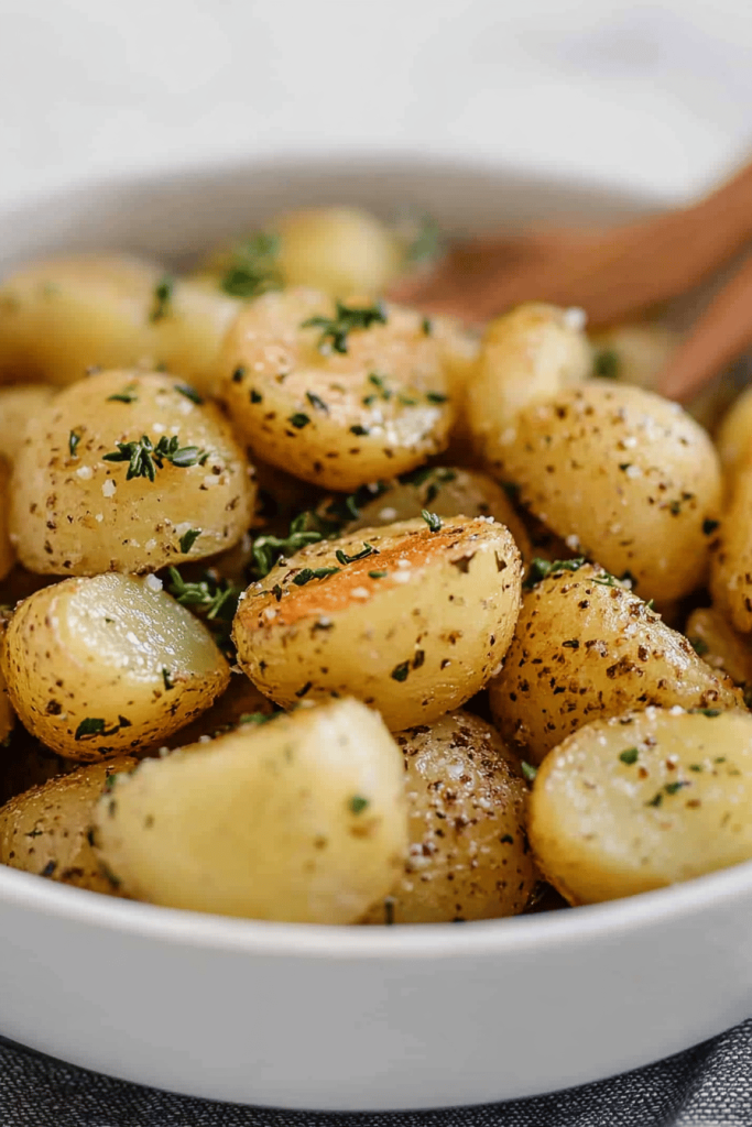 boiled potatoes