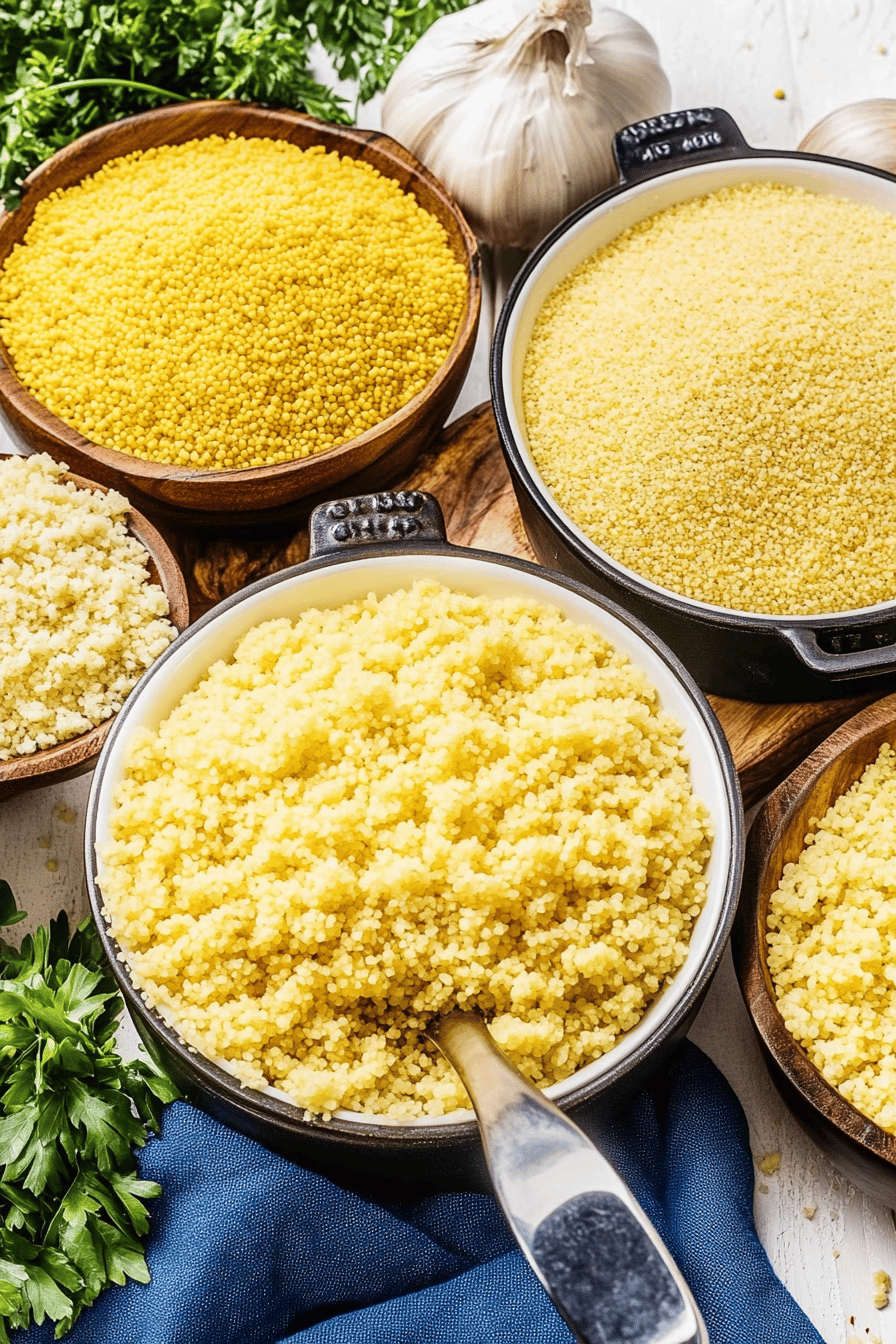 cook couscous final dish beautifully presented and ready to serve