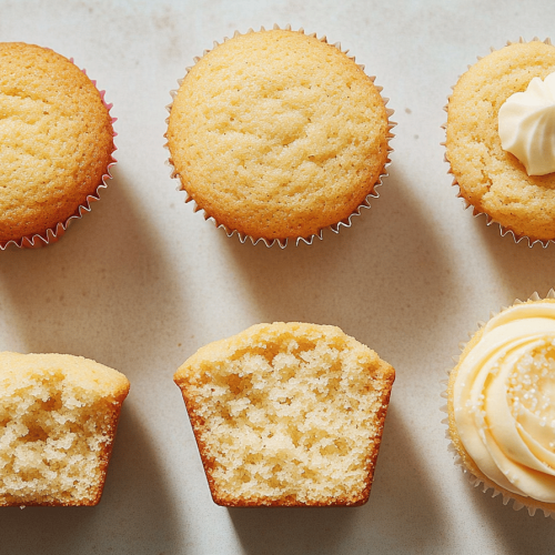 cut sugar in cupcakes