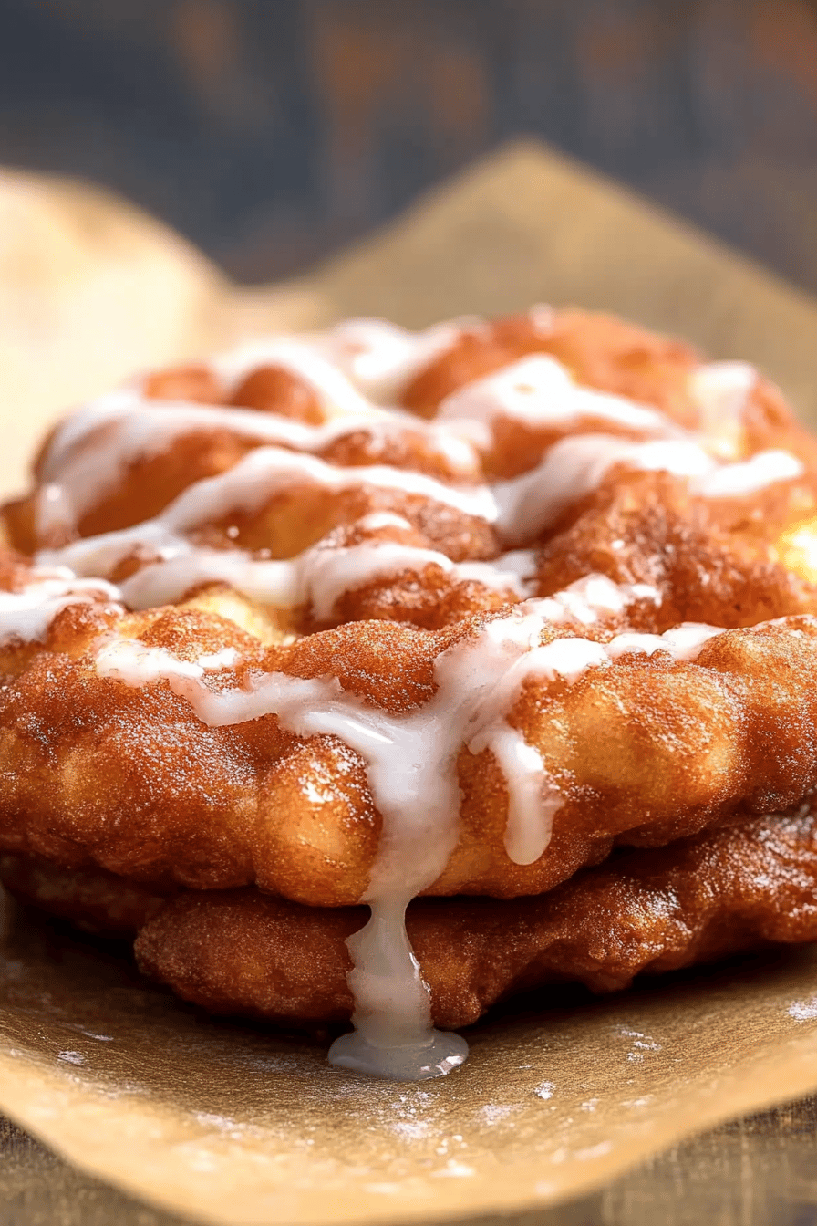 gluten-free apple fritters ingredients organized and measured on kitchen counter