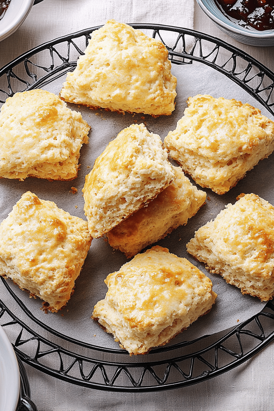 make perfect scones final dish beautifully presented and ready to serve
